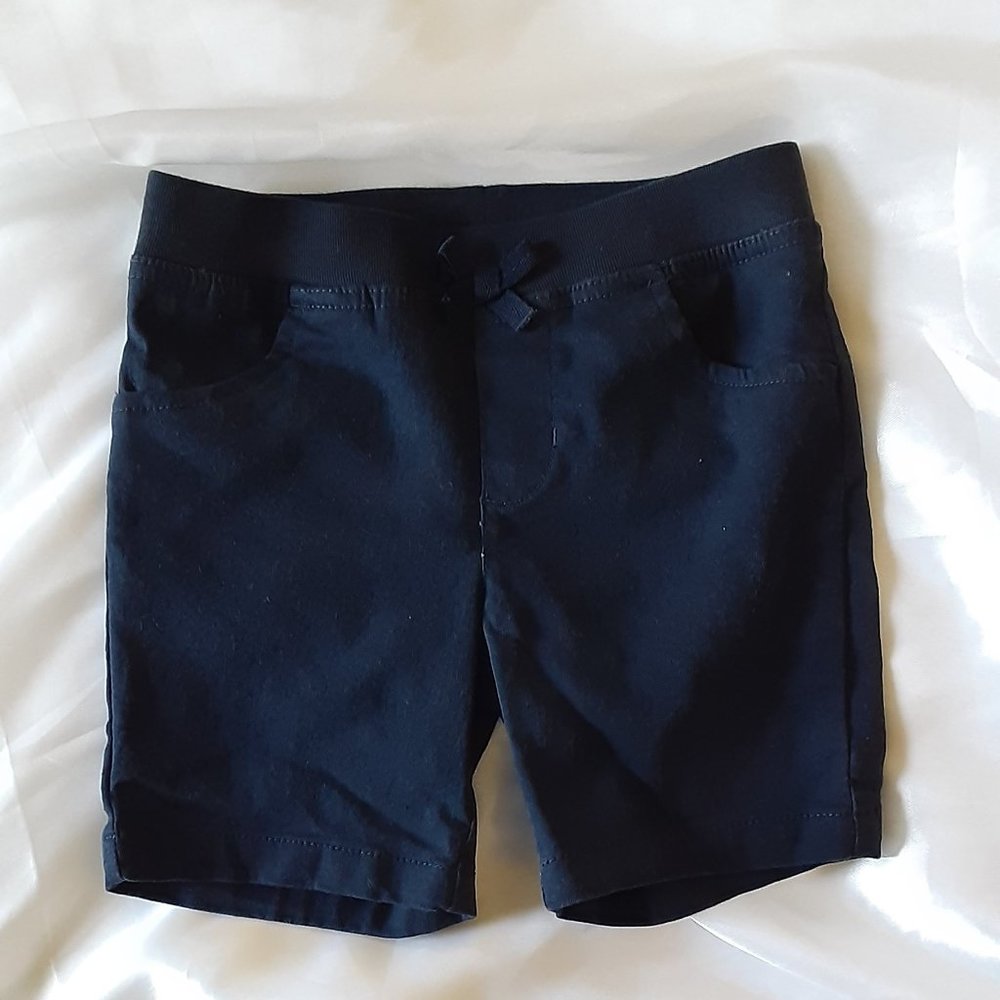 French Toast Navy Girls Shorts Size 6